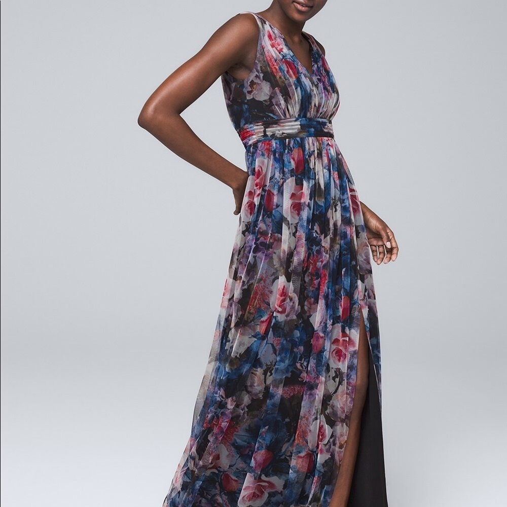 Adrianna Papell Floral Gown